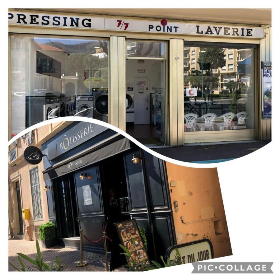Location Saisonniere Menton 220 M Des Plages Exteriör bild