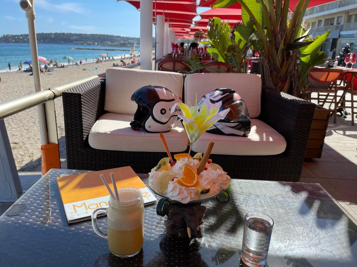 Location Saisonniere Menton 220 M Des Plages Exteriör bild