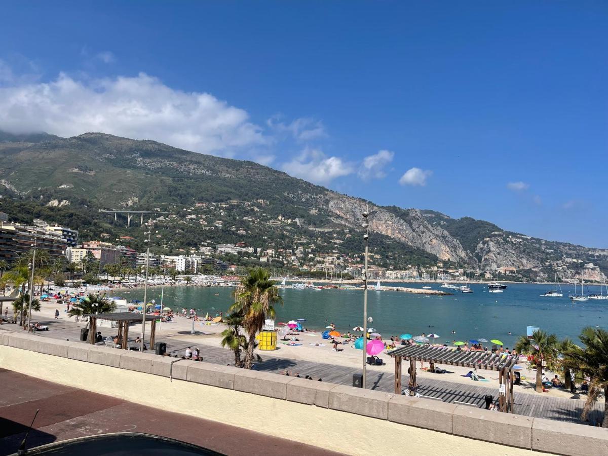 Location Saisonniere Menton 220 M Des Plages Exteriör bild